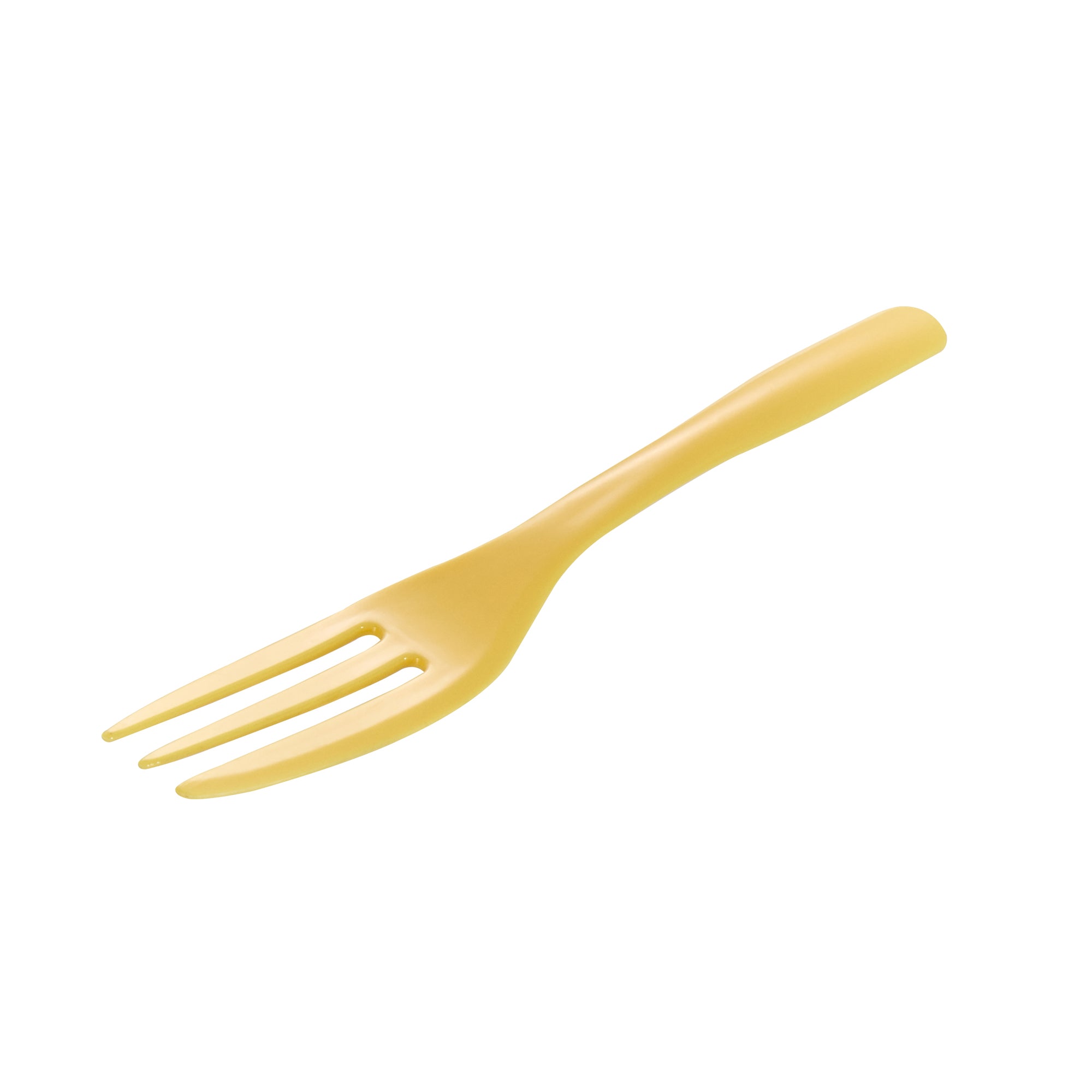 Baby Yellow Plastic Cake Forks with Knife Edge - 4 x 3/4 Inch - Pack of 500 - Perfect for Birthday Parties, Baby Showers & Catering Events