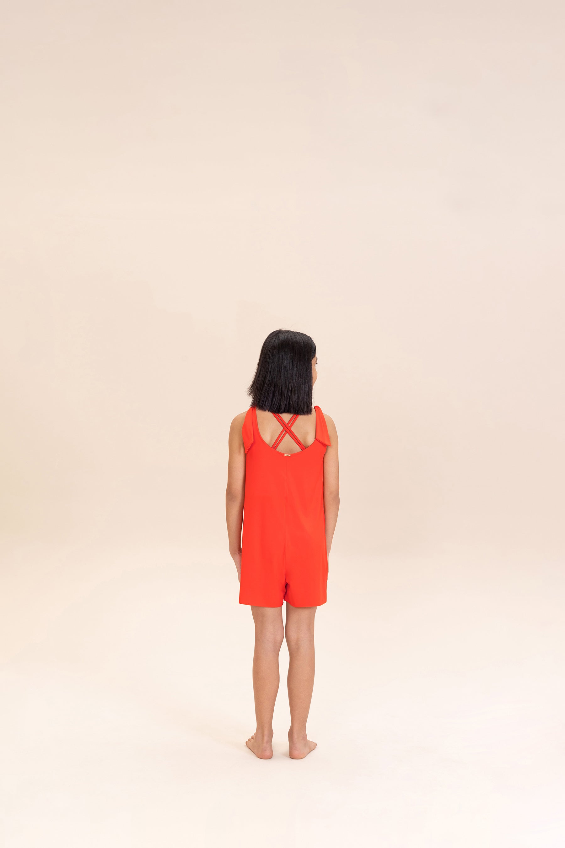 Kids' Short Jumpsuit with Wide Legs - Comfortable Playwear for Outdoor Activities & Casual Wear
