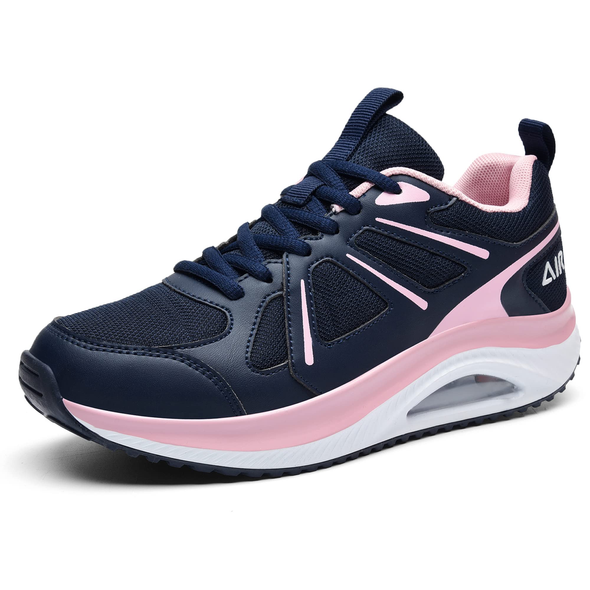 QAUPPE Women's Walking Shoes with Arch Support - Orthopedic Sneakers for Foot Pain Relief - Comfortable Athletic Shoes for Women (US 5.5-10.5) - Perfect for Walking, Running, and Everyday Wear