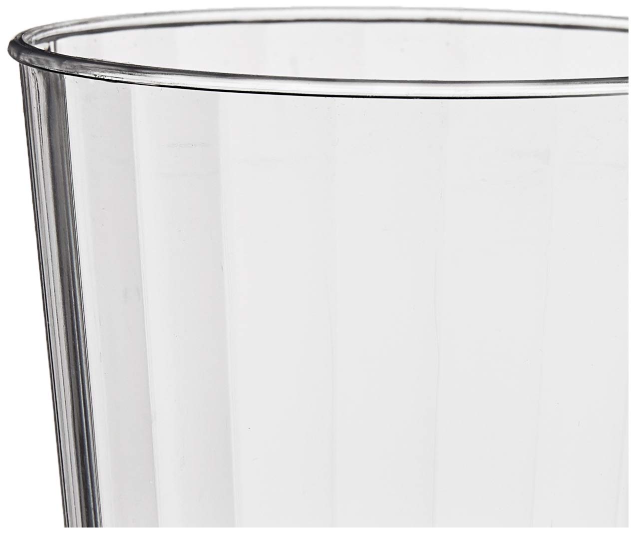 Fineline Settings Renaissance Clear 12 Oz Plastic Tumblers - 240-Piece Bulk Pack for Restaurants, Cafes, and Catering Events - Durable Disposable Cups for Cold Beverages, Smoothies, and Iced Coffee