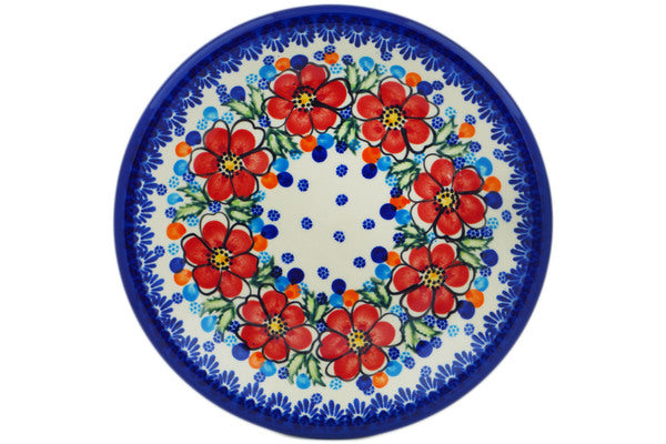10-Piece Red Delight Dinner Plate Set - Elegant Ceramic Plates for Dining, Entertaining & Home Decor | Perfect for Restaurants, Weddings & Everyday Use