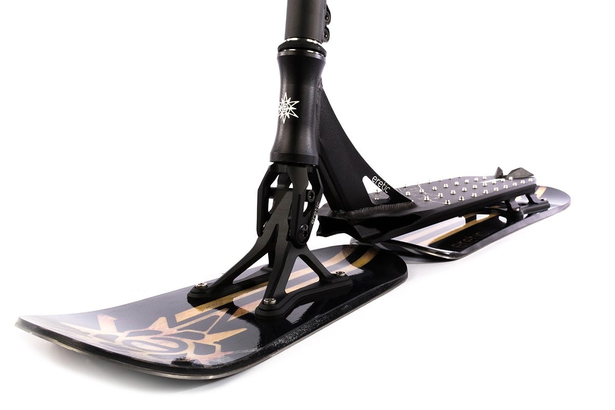 Eretic Slope Snow Scooter for Adults - Winter Sports & Mountain Adventure - Durable & Lightweight for Snowy Terrain & Backcountry Exploration