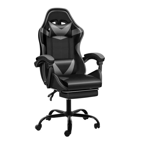 Black/Grey With Footrest