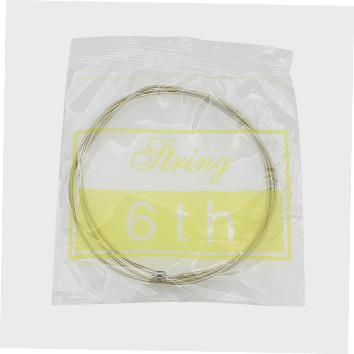 6PCS Folk Steel Guitar Strings - Stainless Steel Strings for Acoustic & Electric Guitars - Perfect for Performances, Practice & Studio Recording