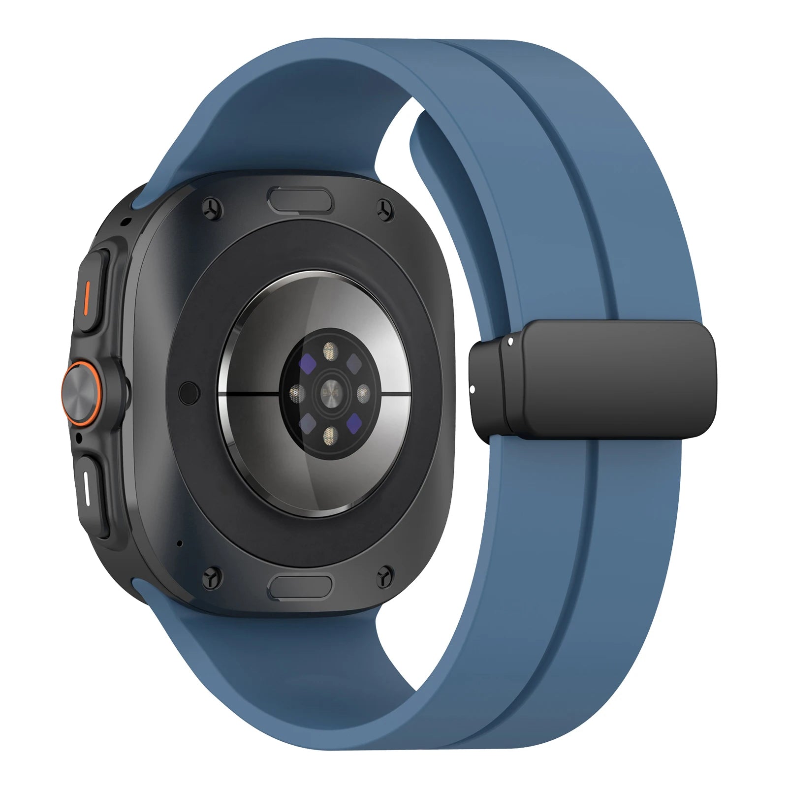 Magnetic Silicone Band for Samsung Galaxy Watch Ultra - Durable, Comfortable Strap for Workout, Running & Outdoor Activities