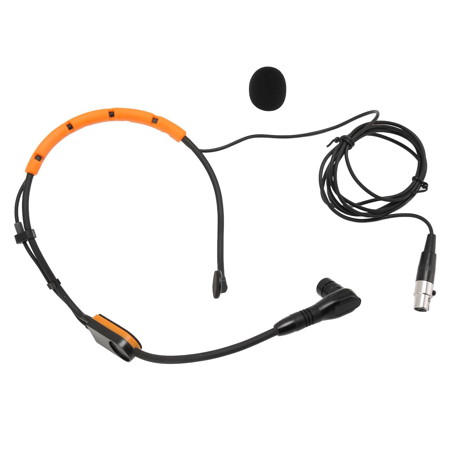 Professional Headworn Condenser Microphone with Hydrophobic Structure - PGA31 SM31 SM35 Compatible (Yellow) - Ideal for Live Performances, Broadcasting & Studio Recording