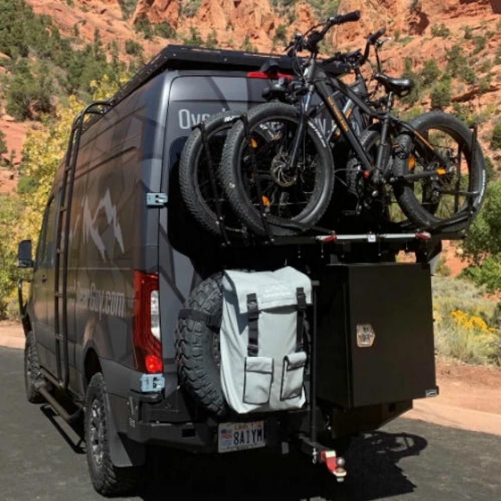 Aluminess Slimline Rear Bumper for Mercedes Sprinter Van (2019-2024) | Heavy-Duty Off-Road Bumper | Perfect for Camping, Overlanding & Van Life Adventures