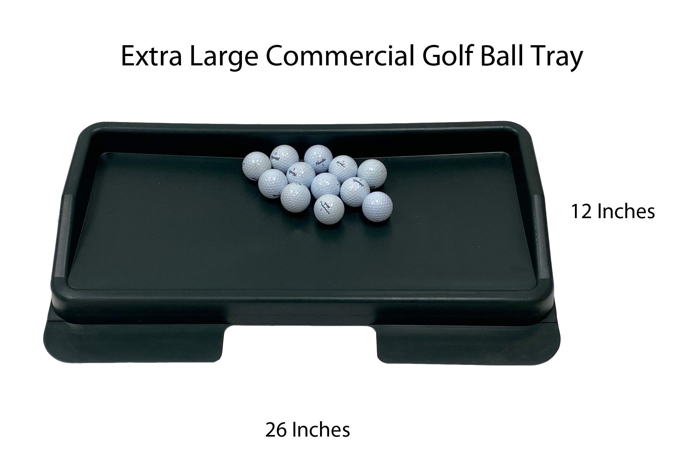 4ft x 5ft Premium Commercial Golf Mat with Urethane Backing - Professional Indoor/Outdoor Turf Stance Mat for Golfers of All Levels - Includes Golf Accessories & Durable Tray - Perfect for Driving Ranges, Backyard Practice & Home Golf Simulators