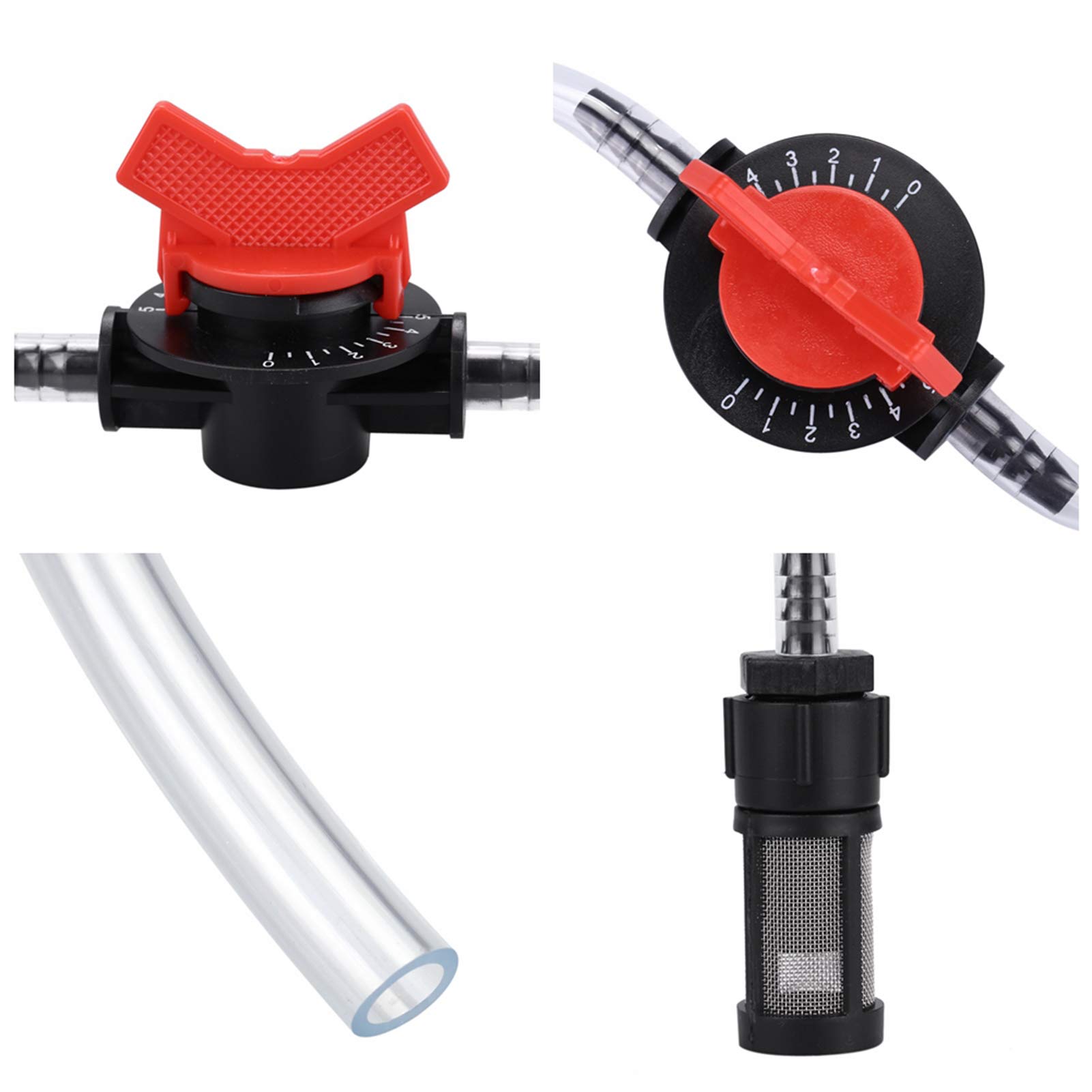 Plastic Garden Fertilizer Injector Kit - Venturi Irrigation System for Greenhouse & Garden Fertilization | Perfect for Hydroponics, Drip Irrigation & Soil Nutrient Delivery