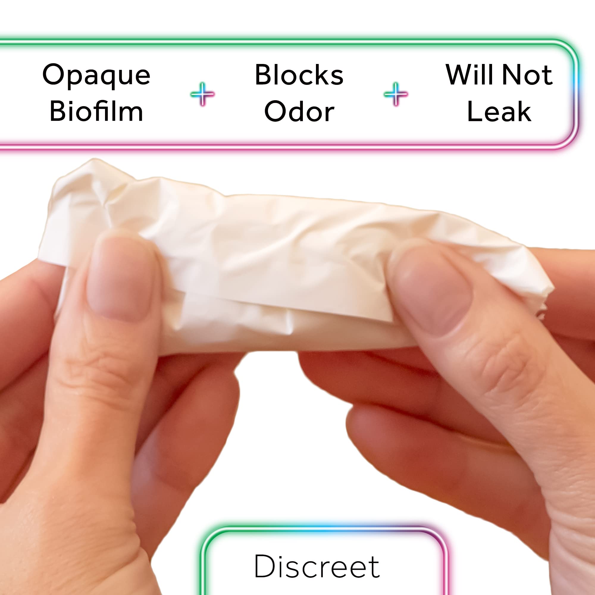 **MaskIT Plant-Based Tampon Disposal Bags – 26 Count, Eco-Friendly & Discreet Sanitary Pouch for Home, Travel, Gym & On-The-Go Use**