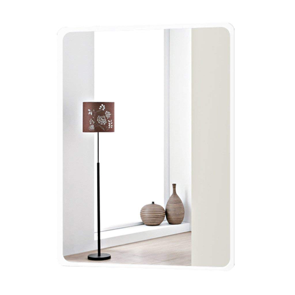 Modern Frameless Square Bathroom Mirror - Wall Mounted Vanity Mirror for Bathroom Decor - Multi-Size Hanging Mirror - Perfect for Makeup, Shaving & Home Decoration