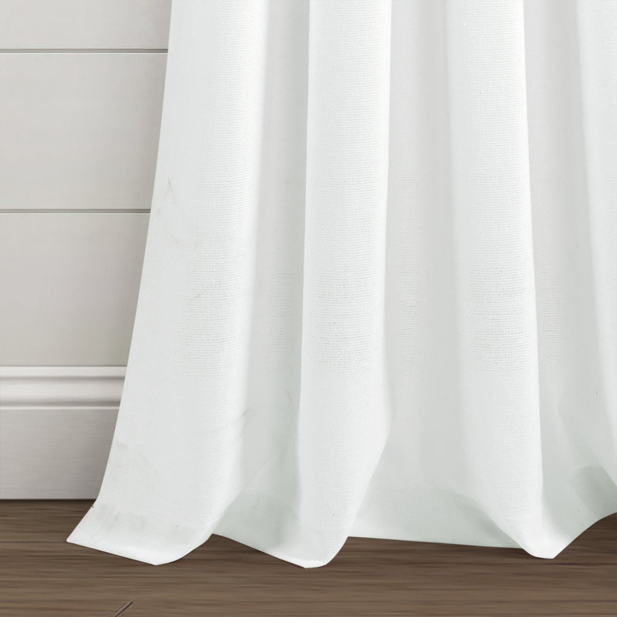 Farmhouse Boho Stripe Woven Tassel Window Curtains - Yarn Dyed Recycled Cotton Blend Panel Set (2 Pack) for Living Room, Bedroom & Dining Room Decor