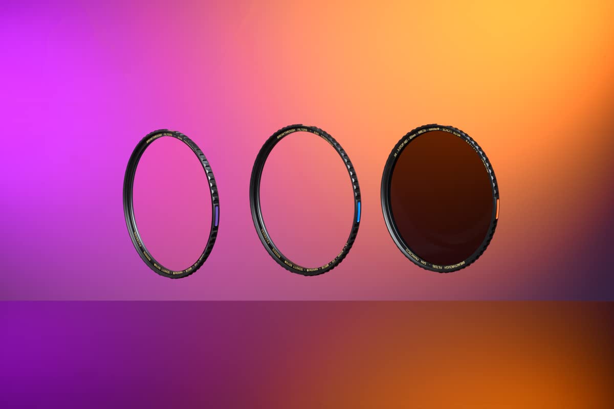 Breakthrough Photography 67mm X4 10-Stop Fixed ND Filter - Professional Neutral Density Camera Lens Filter with MRC16 Coating, Schott B270 Glass, Nanotec Technology | Ultra Slim & Weather Sealed for Landscape, Long Exposure & Outdoor Photography