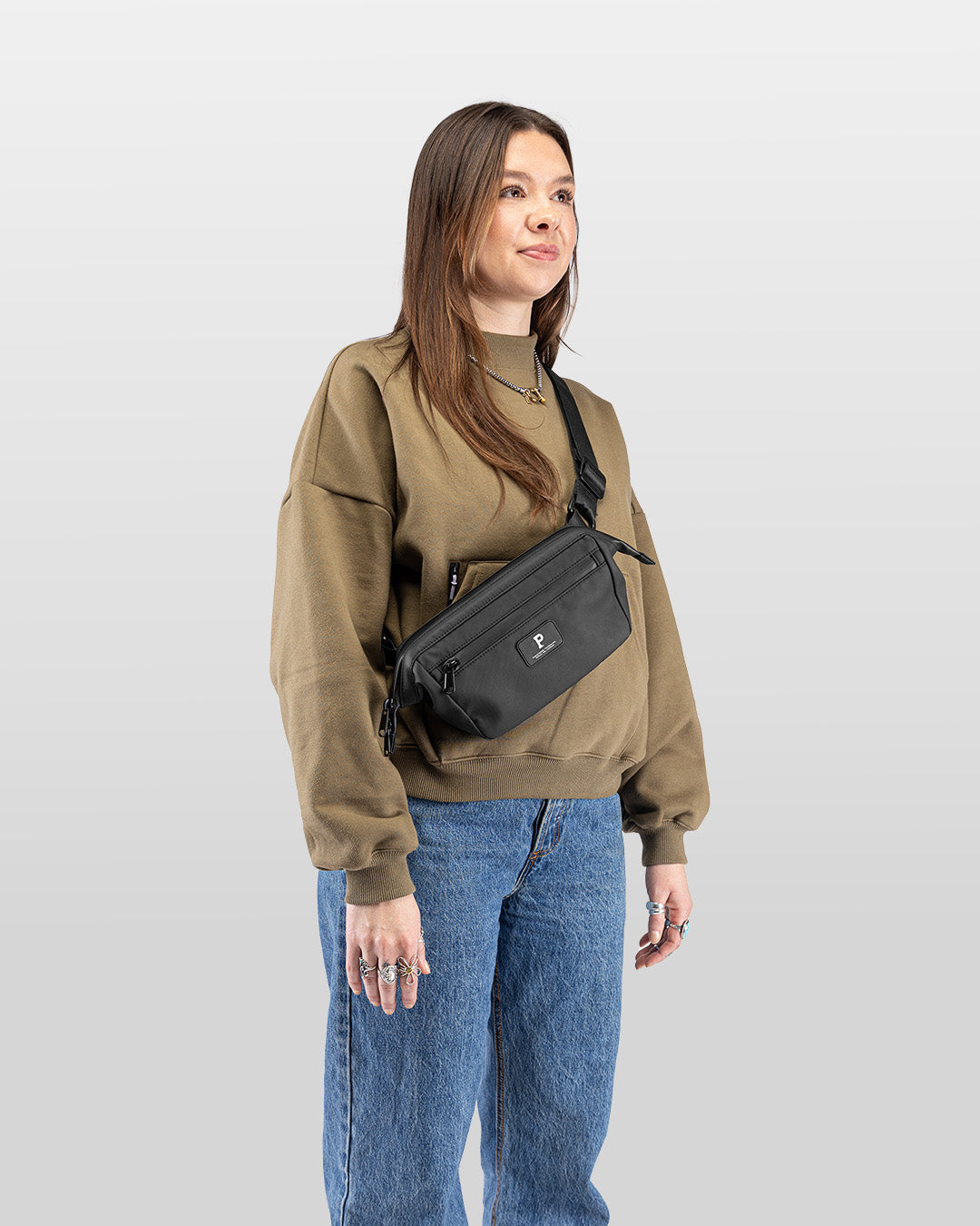 Stylish Cascade Crossbody Bag for Women - Lightweight & Waterproof Fashion Shoulder Purse - Perfect for Travel, Shopping & Daily Use