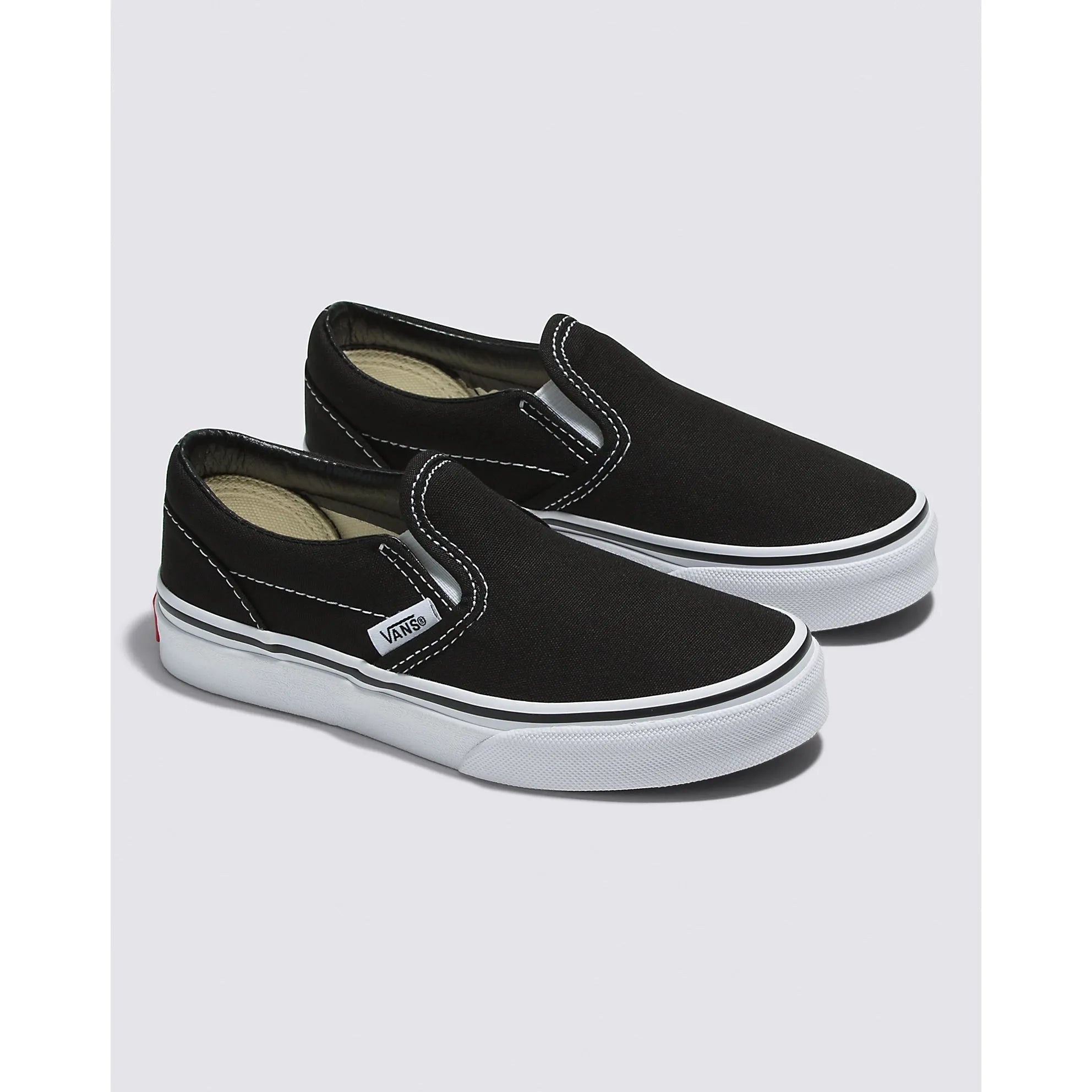 Vans Kids Classic Slip-On Shoes | Comfortable Canvas Sneakers for Boys & Girls | Perfect for School, Play & Everyday Wear