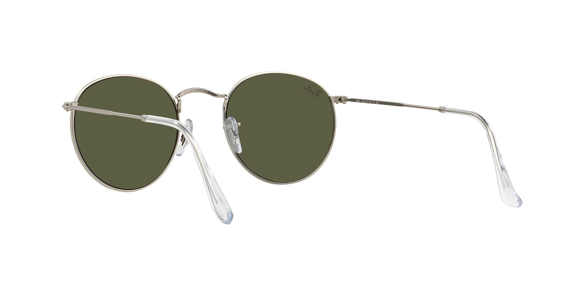 Ray-Ban RB3447 Round Metal Sunglasses for Men & Women - Classic Retro Style UV Protection Shades for Outdoor, Driving, and Fashion