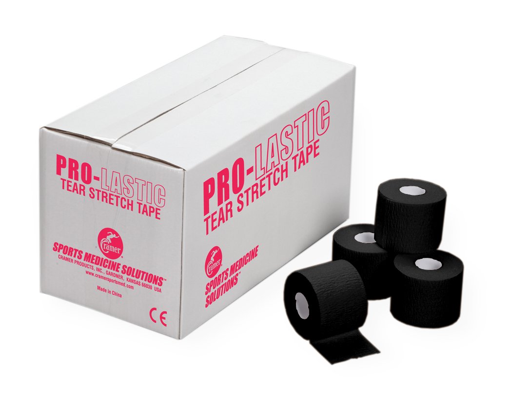 **Cramer Pro-Lastic Stretch Tape - Easy Tear Athletic Tape for Wrist & Ankle Support | Flexible Elastic Tape with Premium Adhesive | Bulk Case for Sports Injury Taping, Compression Wrap & Athletic Training Supplies | Ideal for Gym, Running & Recovery**