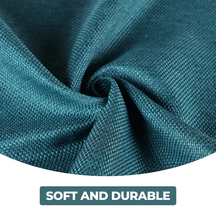 Blackout Curtains Set of 2 Panels - Jaxon Textured Room Darkening Window Drapes for Bedroom, Living Room & Home Theater (54x84 Inches)