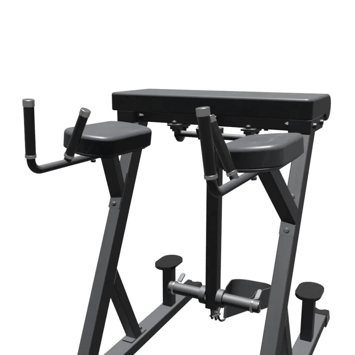 Gronk Fitness Plate Loaded Reverse Hyper Extension Machine for Home Gym - Strength Training Equipment for Glutes and Lower Back - Perfect for Powerlifting and CrossFit Workouts