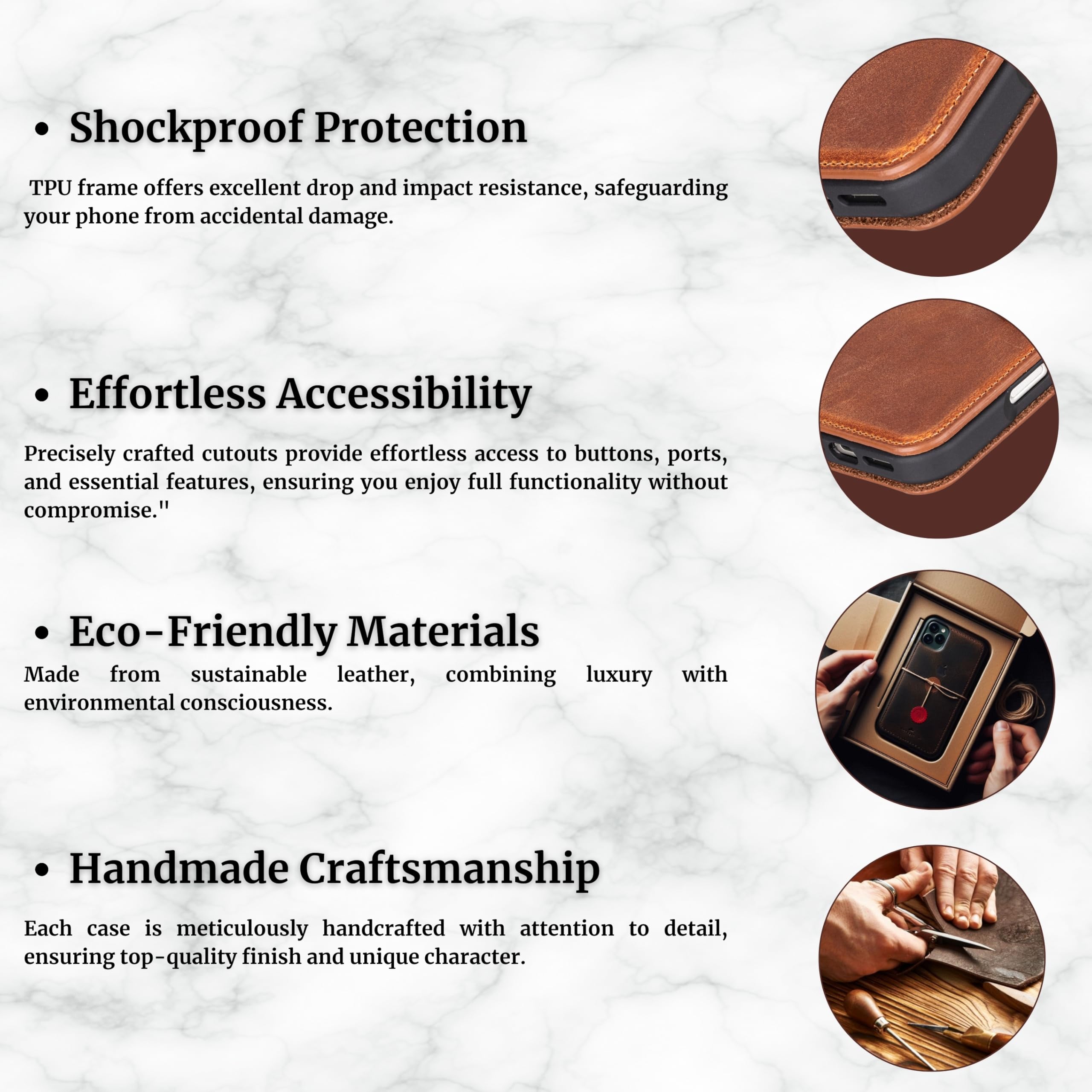 VENOULT Detachable Wallet Case for iPhone 16 Pro 6.3