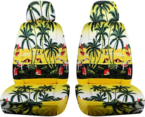 Yellow w Palm Tree
