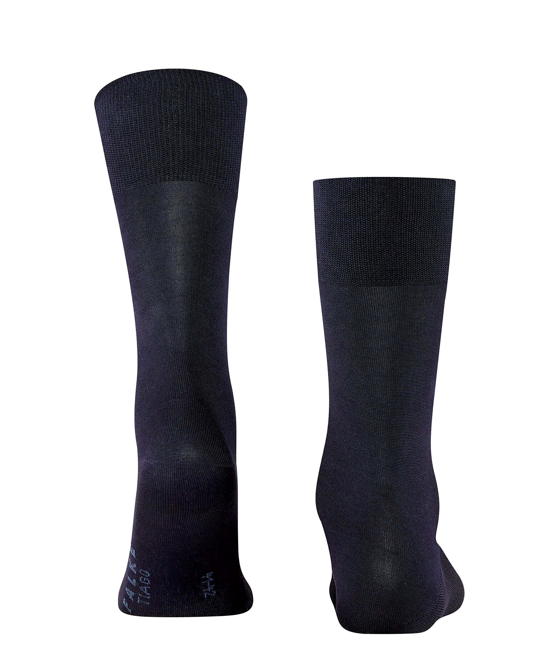FALKE Tiago Men's Dress Socks - Premium Sustainable Cotton Crew Socks for Business & Formal Wear - 1 Pair - Perfect for Office, Weddings & Professional Occasions