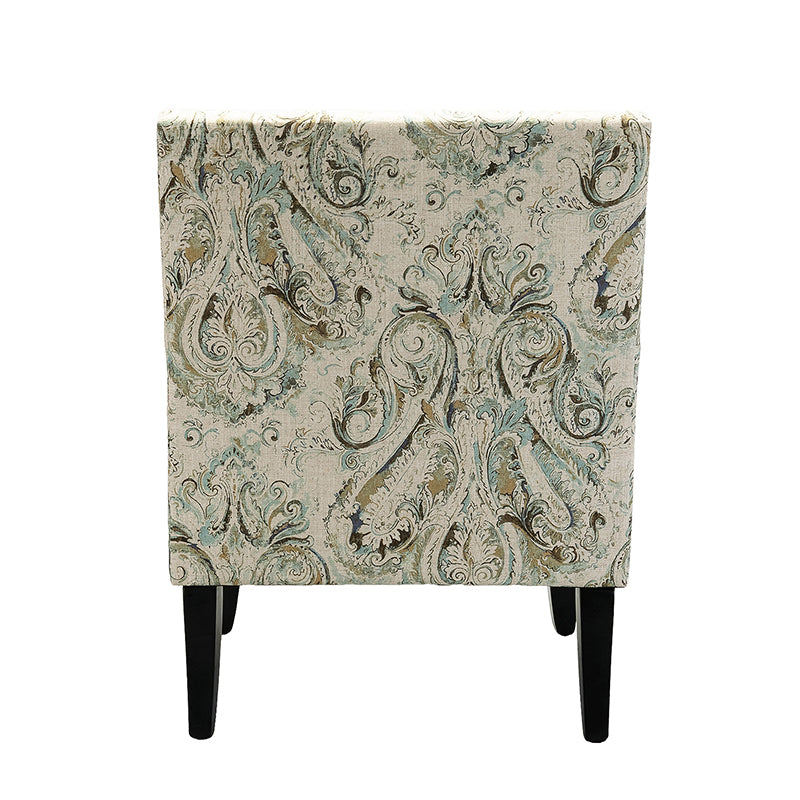 Bradley Armchair - Modern Accent Chair for Living Room, Bedroom & Office - Comfortable Upholstered Lounge Chair with Sturdy Wooden Legs - Perfect for Relaxing, Reading & Decorating Your Home