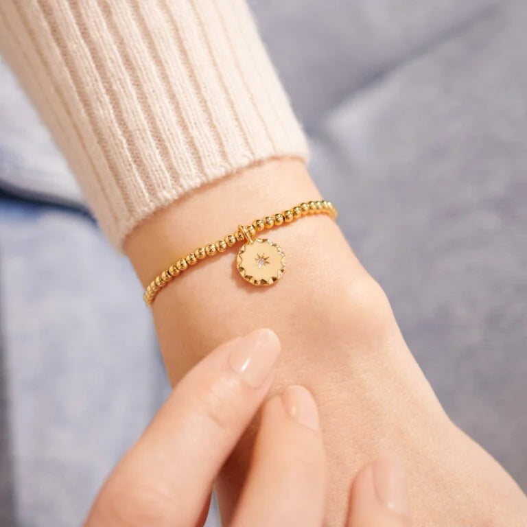 Joma Jewellery Gold Bracelet for Daughter - A Little Darling Charm Bracelet for Kids & Teens | Perfect for Birthdays, Gifts & Special Occasions