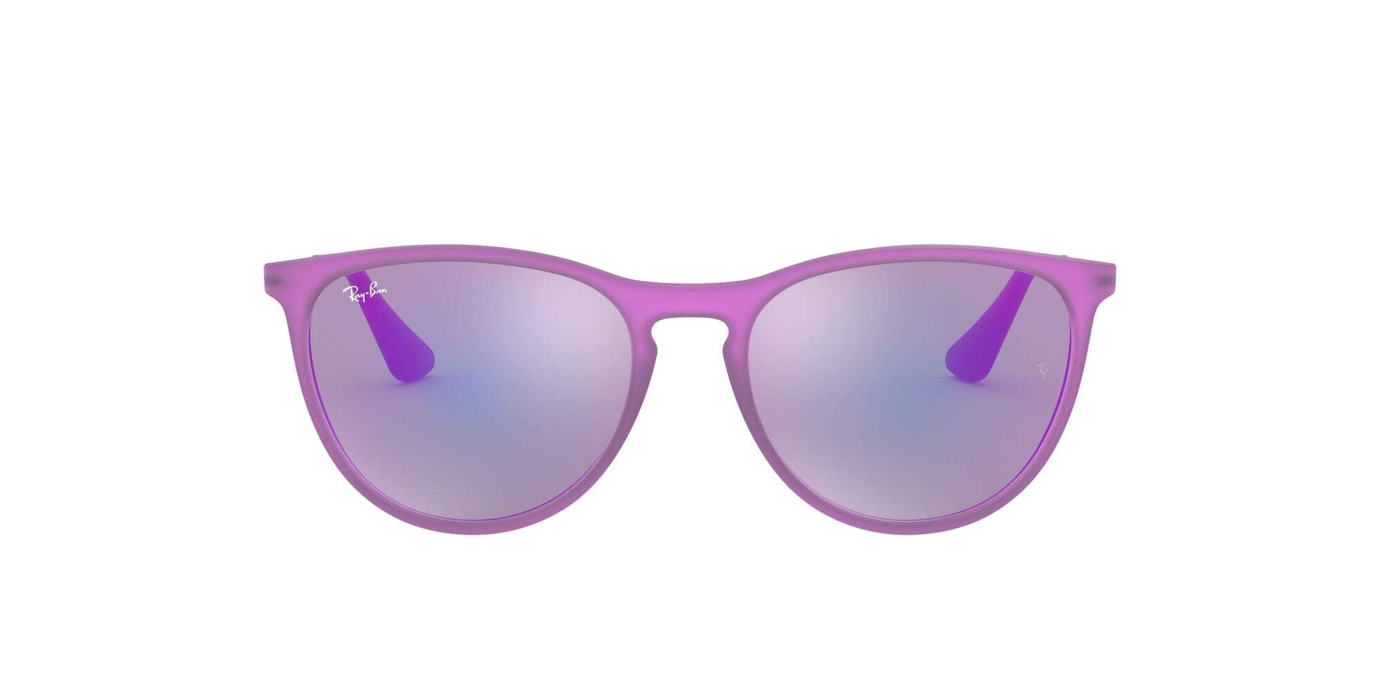 Ray-Ban RJ9060S Erika Round Sunglasses for Kids – UV Protection, Lightweight & Durable – Perfect for Outdoor Play, Beach, and Sunny Days