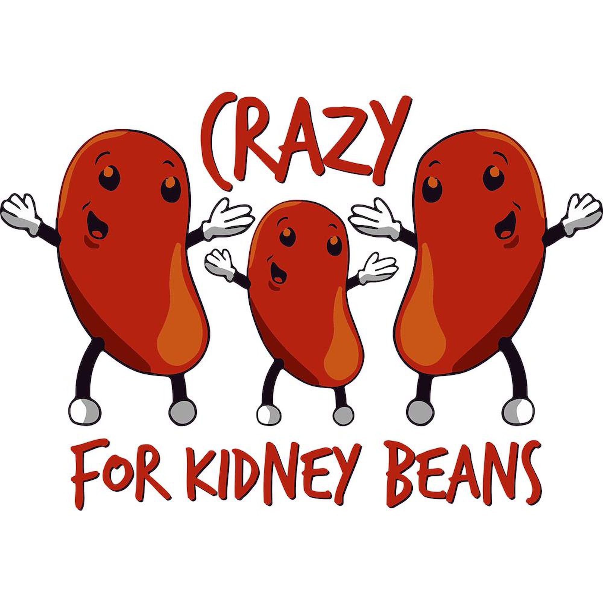 Crazy For Kidney Beans 20oz Ceramic Coffee Mug - Large Oversized Tea Cup for Coffee Lovers, Perfect for Home, Office & Gifts