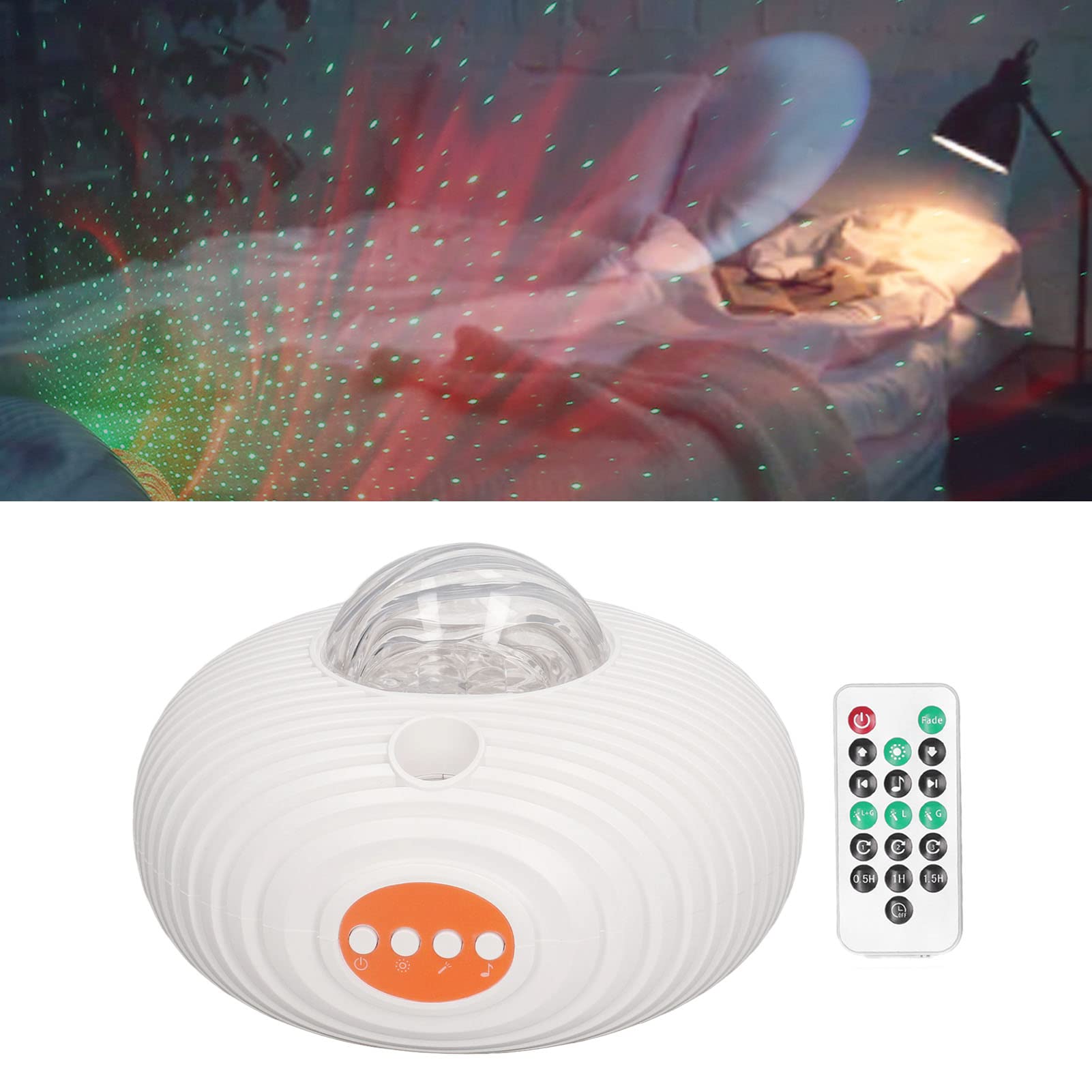 Best LED Star Projector for Adults - USB Powered Night Light with Timer & Remote Control - Perfect for Bedroom, Nursery, and Relaxation