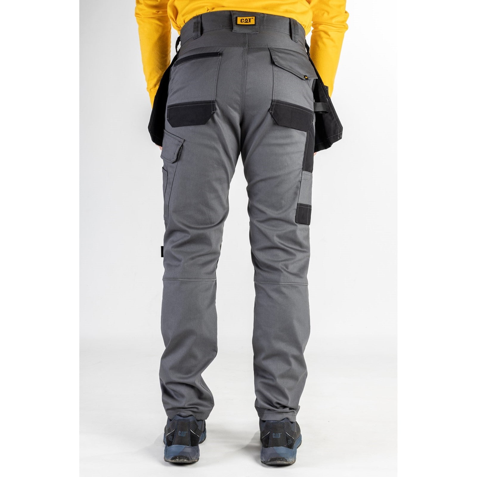 **Durable Caterpillar Trade Pocket Work Pants for Men - Heavy-Duty Utility Trousers for Construction & Outdoor Work**