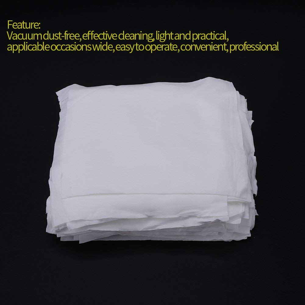 Walfront 100-Pack Microfiber Cleaning Cloths (6x6 Inch) - Ultra Soft, Lint-Free, Non-Abrasive for Phone, Lens, Glasses, Screens, Cameras, Eyeglasses, LCD & TV - Perfect for Home, Office & Travel Cleaning