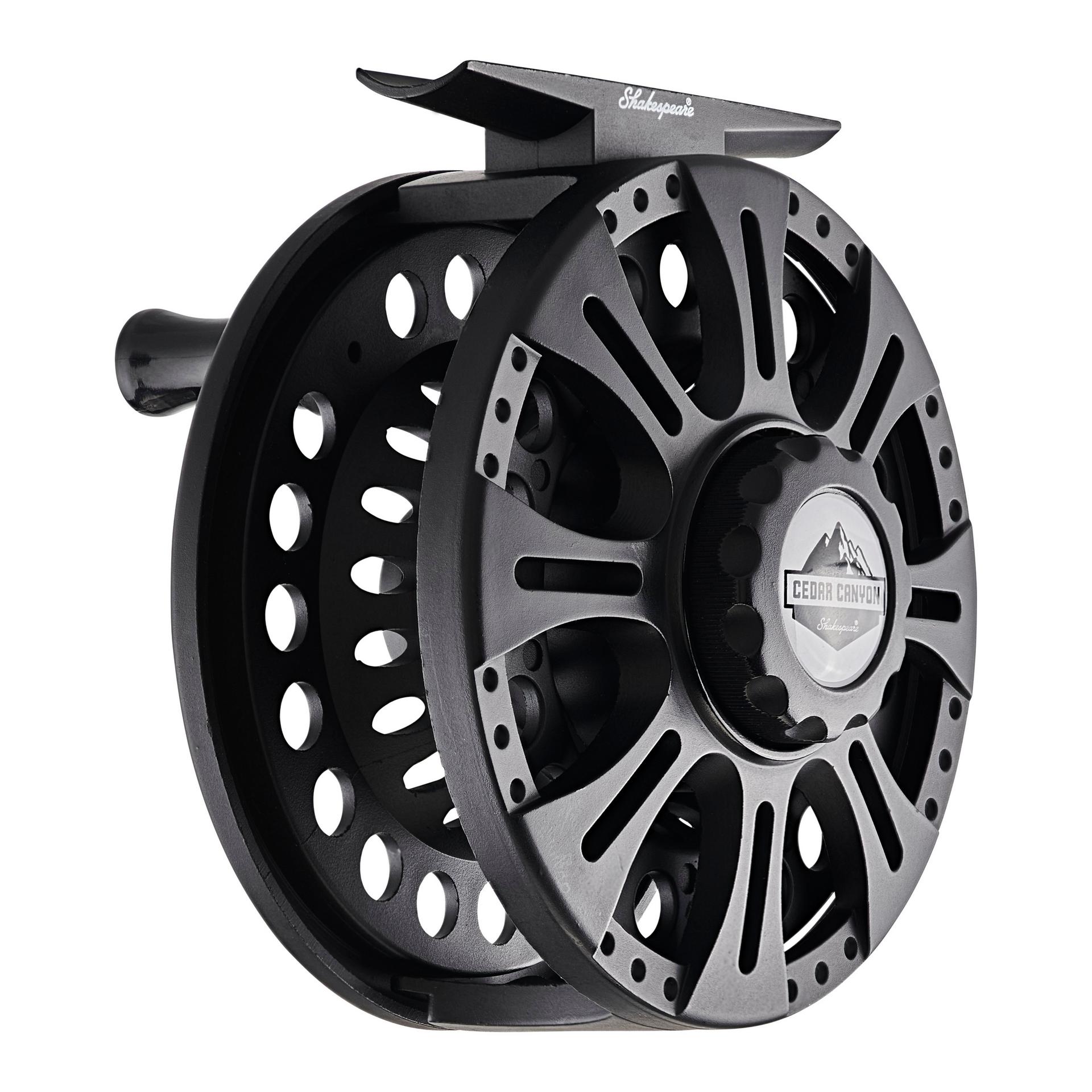 Premium Cedar Canyon™ Fly Fishing Reel - Lightweight & Durable for Freshwater & Saltwater Angling - Perfect for Trout, Bass, and Salmon Fishing Adventures