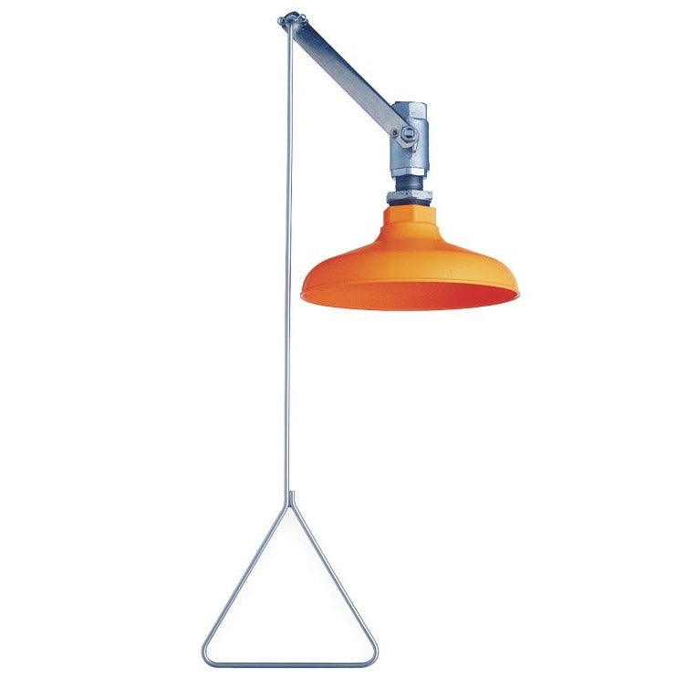 Guardian G1635 Emergency Drench Shower - ANSI Compliant Vertical Mount Safety Shower for Chemical Spills & Workplace Safety | Lab, Factory, Industrial Use