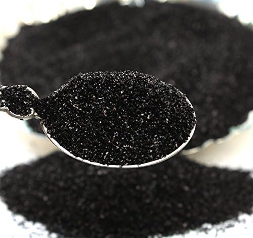 Premium German Glass Glitter - 1oz Jar (90 Grit) - Sparkling Black Craft Glitter for DIY, Nail Art & Home Decor - 311-9-BK