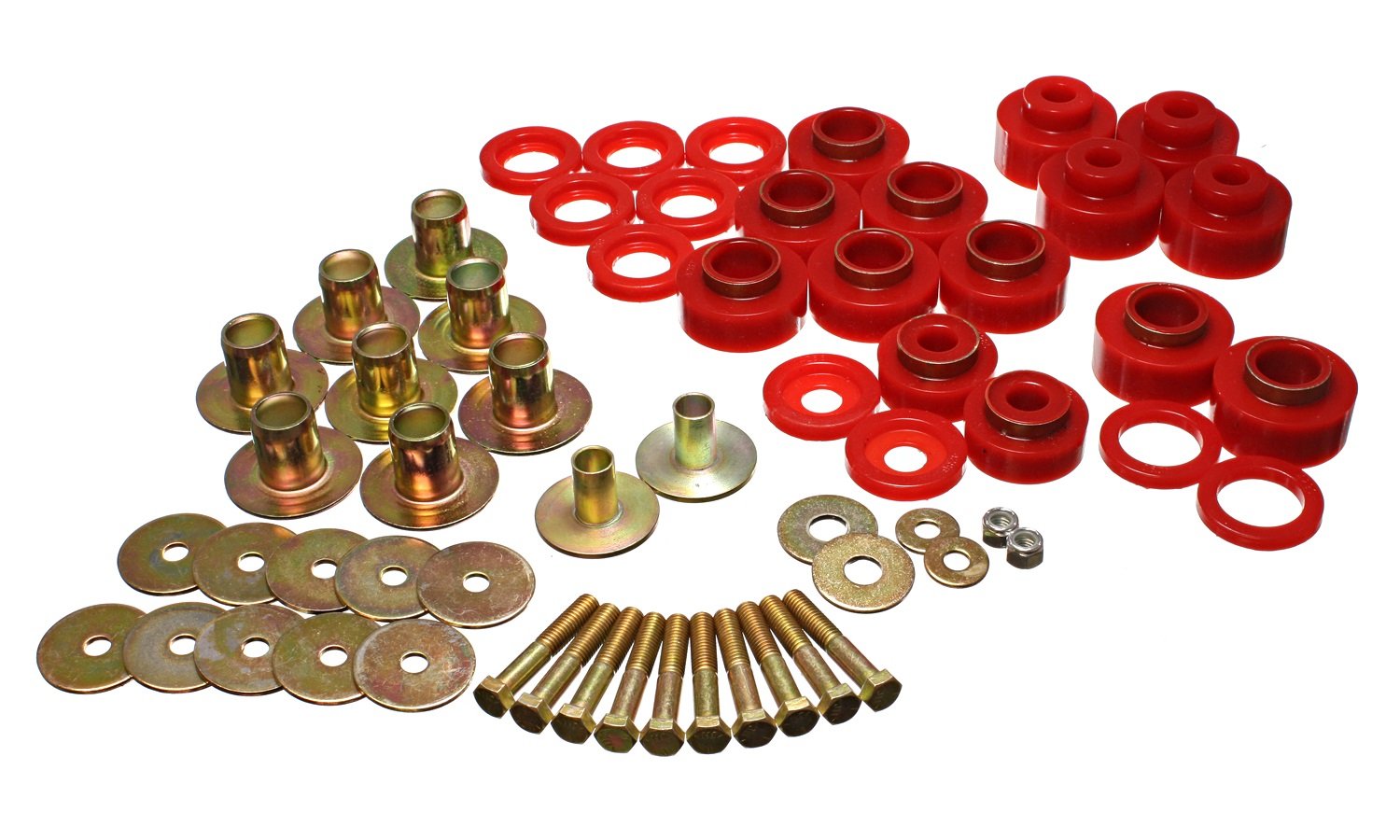 Energy Suspension 3.4170R - High Performance Polyurethane Bushing Kit for Smooth Ride & Enhanced Handling | Perfect for Off-Road, Racing & Daily Driving