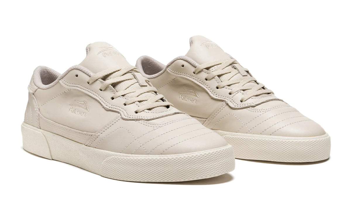 Lakai Cambridge Cream Leather Skate Shoes - Men's High-Top Sneakers for Skateboarding & Street Style | Durable & Comfortable for Daily Wear