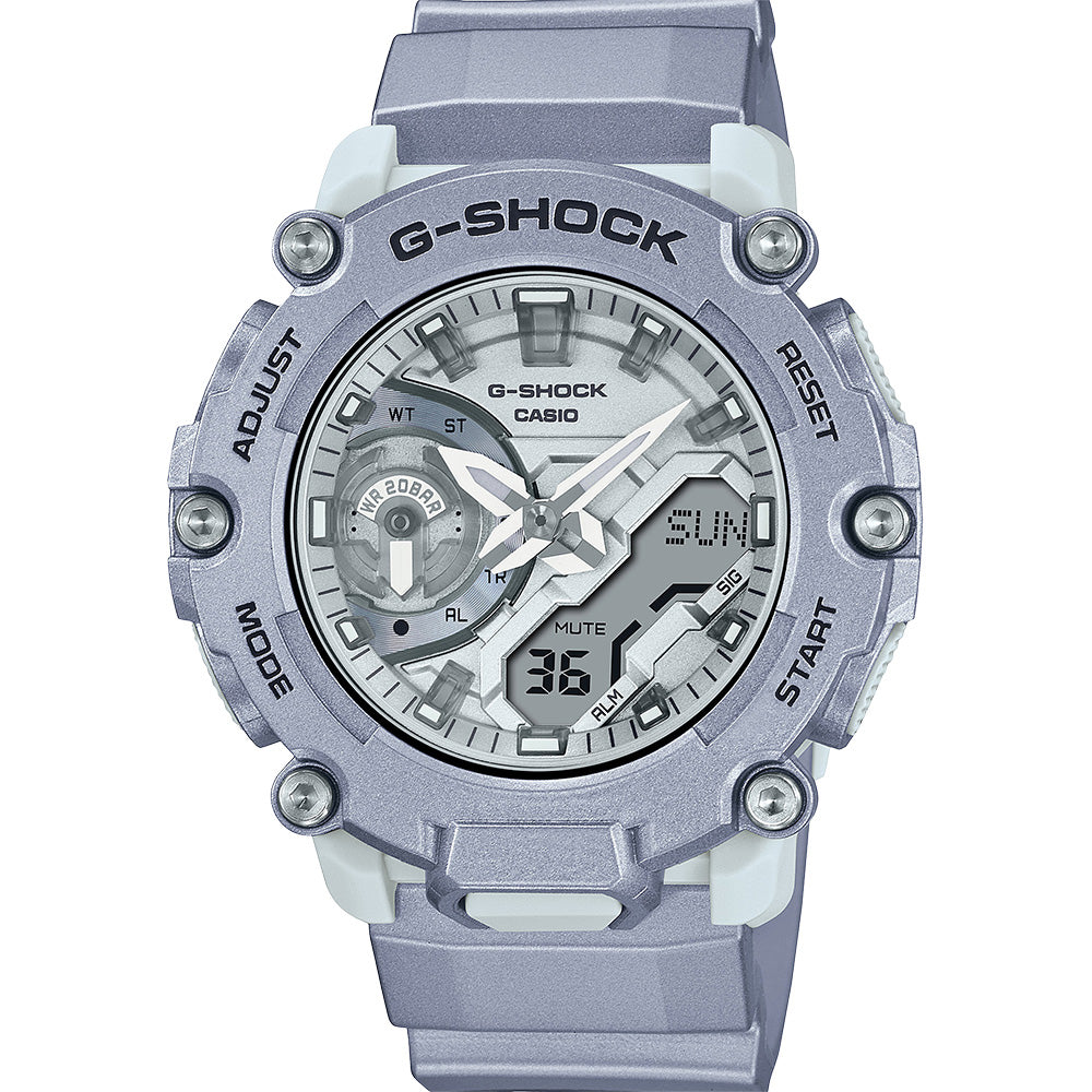 G Shock GA2200FF-8 Forgotten Future Series Digital Watch - Stylish & Durable for Outdoor Adventures, Sports & Everyday Wear