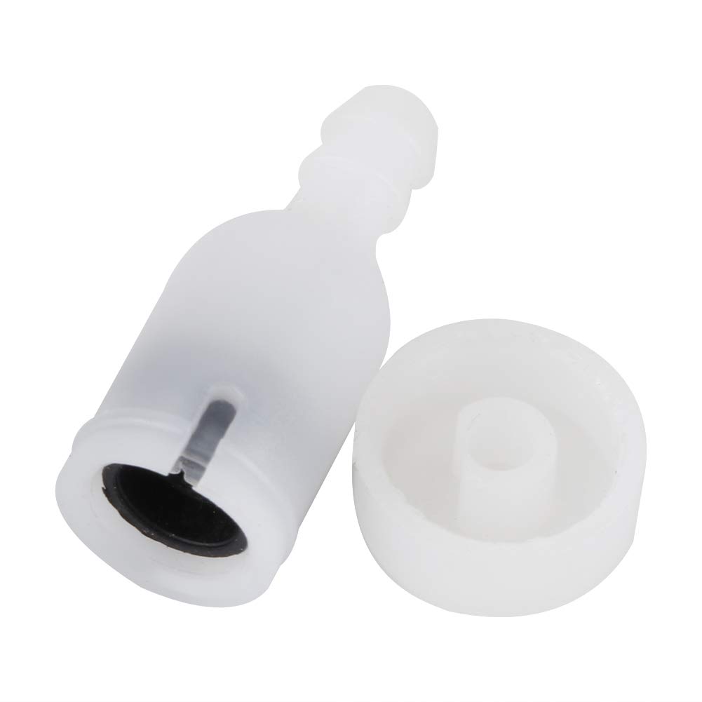 WNSC Fuel Line Vent Breather - 20pcs High-Quality Plastic Lawn Mower Parts for Chainsaw, Power Edgers & Trimmer - Easy Installation & Professional Manufacturing - Perfect for Outdoor Power Equipment Maintenance & Small Engine Repair