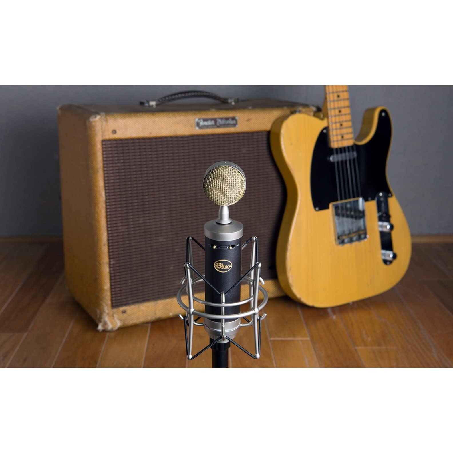 Blue Baby Bottle SL Large-Diaphragm Condenser Microphone - Professional Studio Recording Mic for Vocals, Podcasting & Music Production (Renewed) - Perfect for Home Studios & Voiceovers