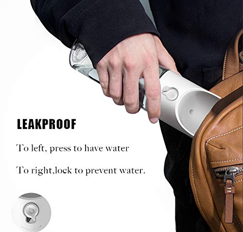 PETKIT Leak-Proof Dog Water Bottle with Bowl | BPA-Free & Portable for Hiking, Travel