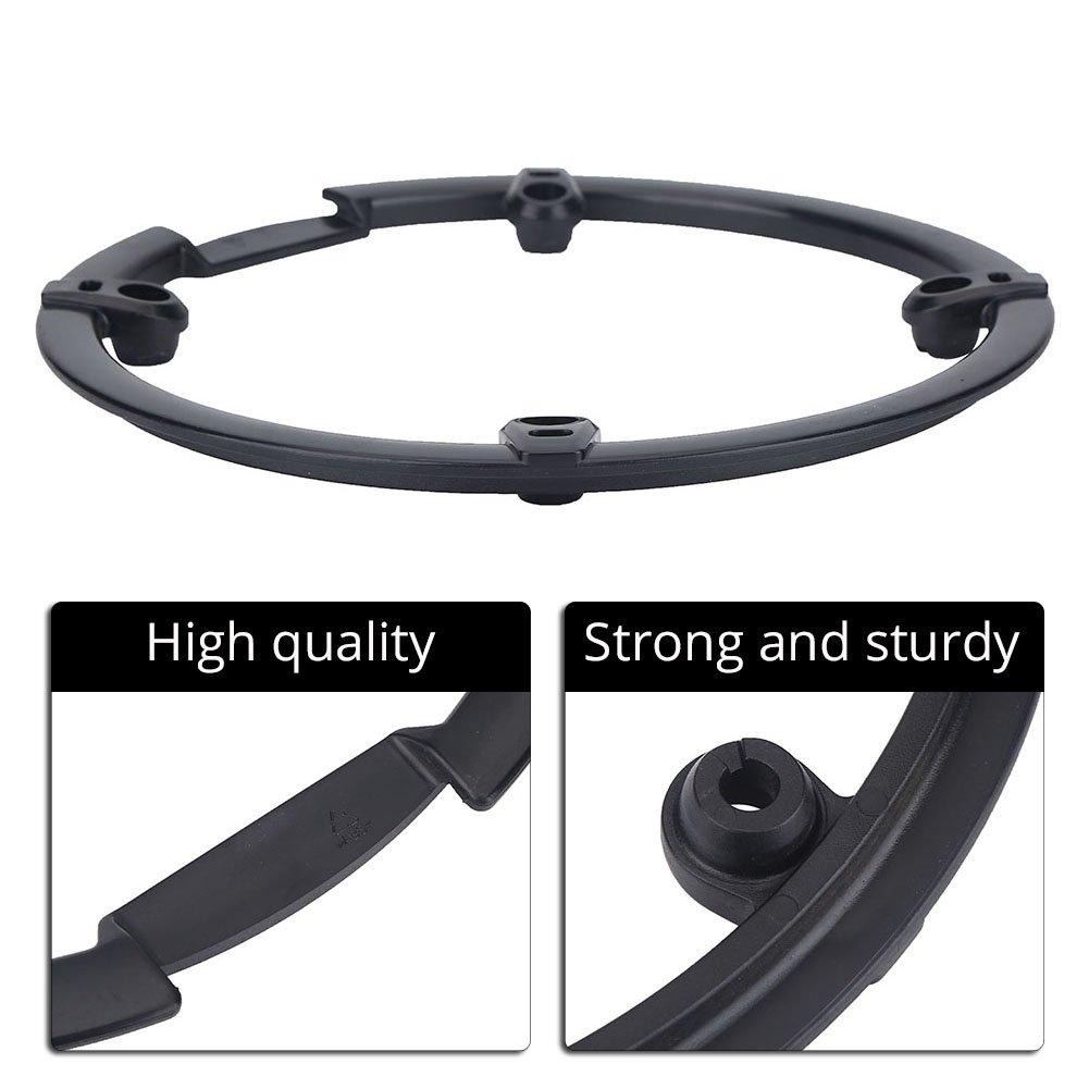 VGEBY Black Plastic Chain Guard Protector for Mountain Bike - Cycling Chainring Sprockets Cranksets Cover | Durable Protection for Off-Road, Trail & Commuter Biking