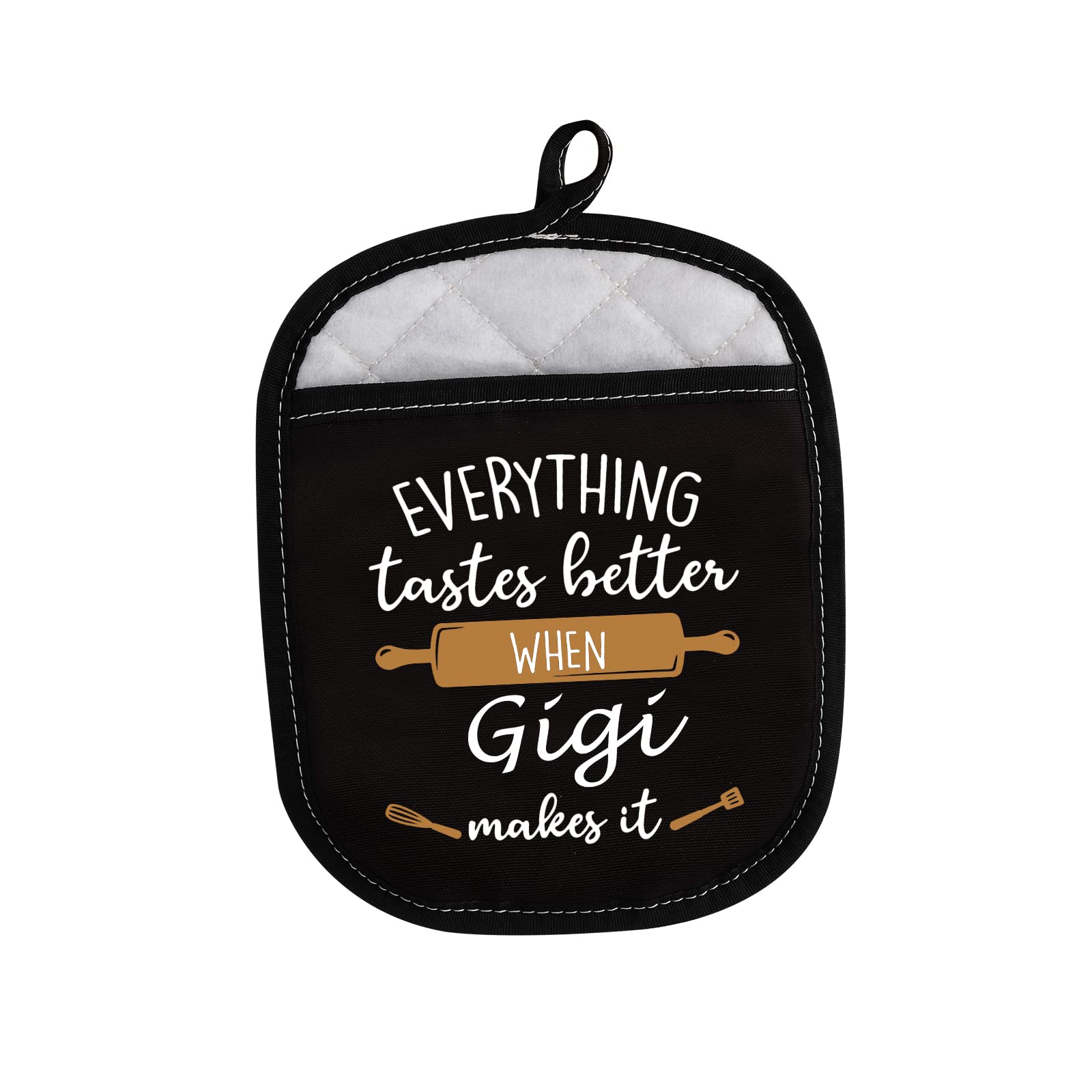 LEVLO Premium Oven Mitts - Best Baking & Cooking Gift for Mom, Dad, Grandma & Grandpa - Heat Resistant Kitchen Accessories - Perfect for Holiday Baking, BBQ Grilling & Family Cooking