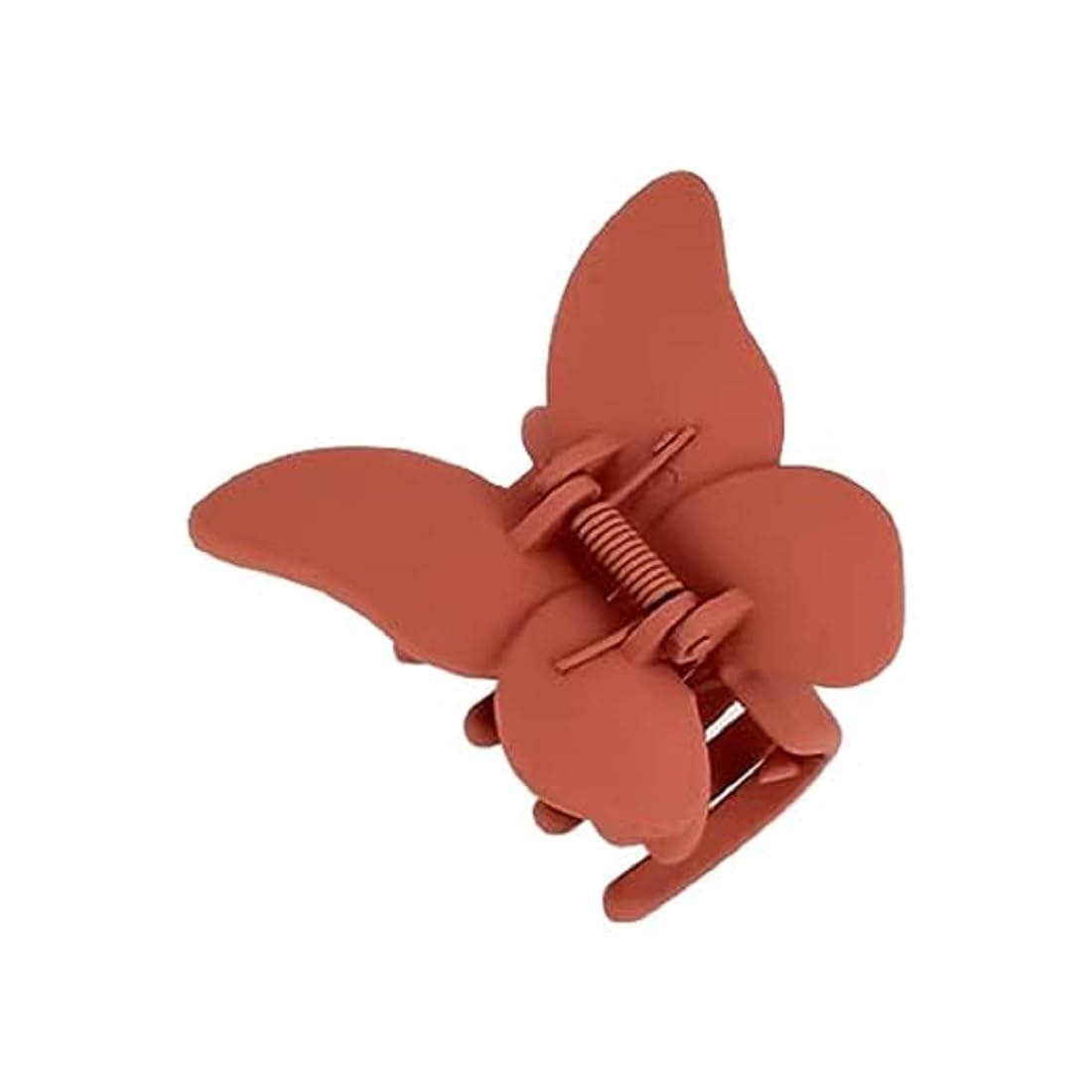 Elegant Matte Butterfly Hair Clutch for Women | Korean Style Hair Accessories for Girls, Stylish Hair Clip for Medium Hair - Perfect for Parties, Weddings, and Everyday Fashion