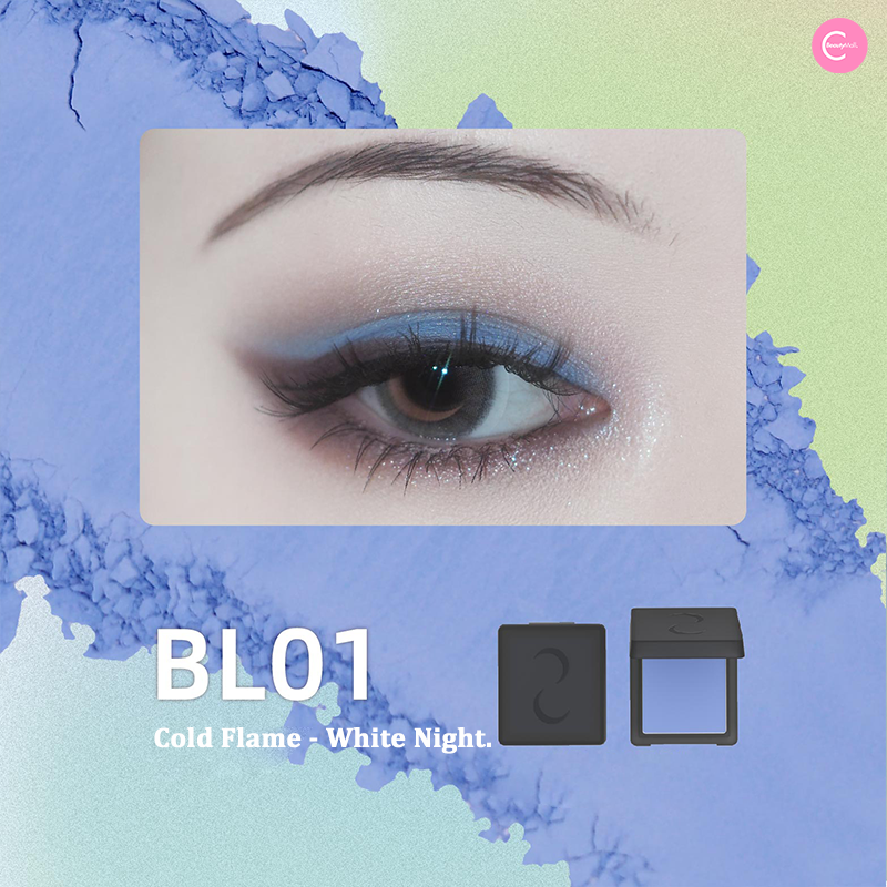 DRAMO Moonwheel Magnetic Matte Single Eyeshadow - Long Lasting, Highly Pigmented Eyeshadow for Everyday & Party Makeup