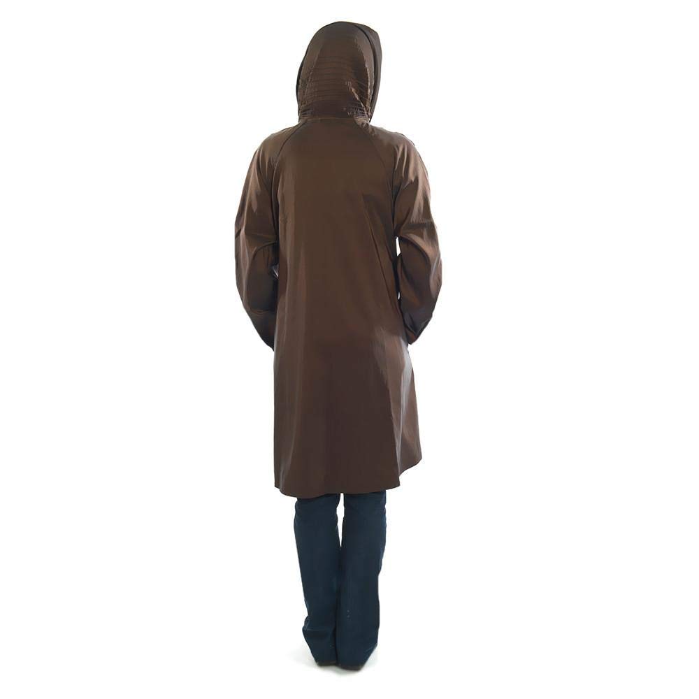 Stylish Donatella Short Raincoat for Women - Waterproof Travel Jacket for Outdoor Adventures & Commuting