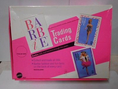 Vintage 1990s Barbie Trading Cards - Sealed Packs Full Box Collection | Perfect for Collectors, Gift Giving & Nostalgic Display