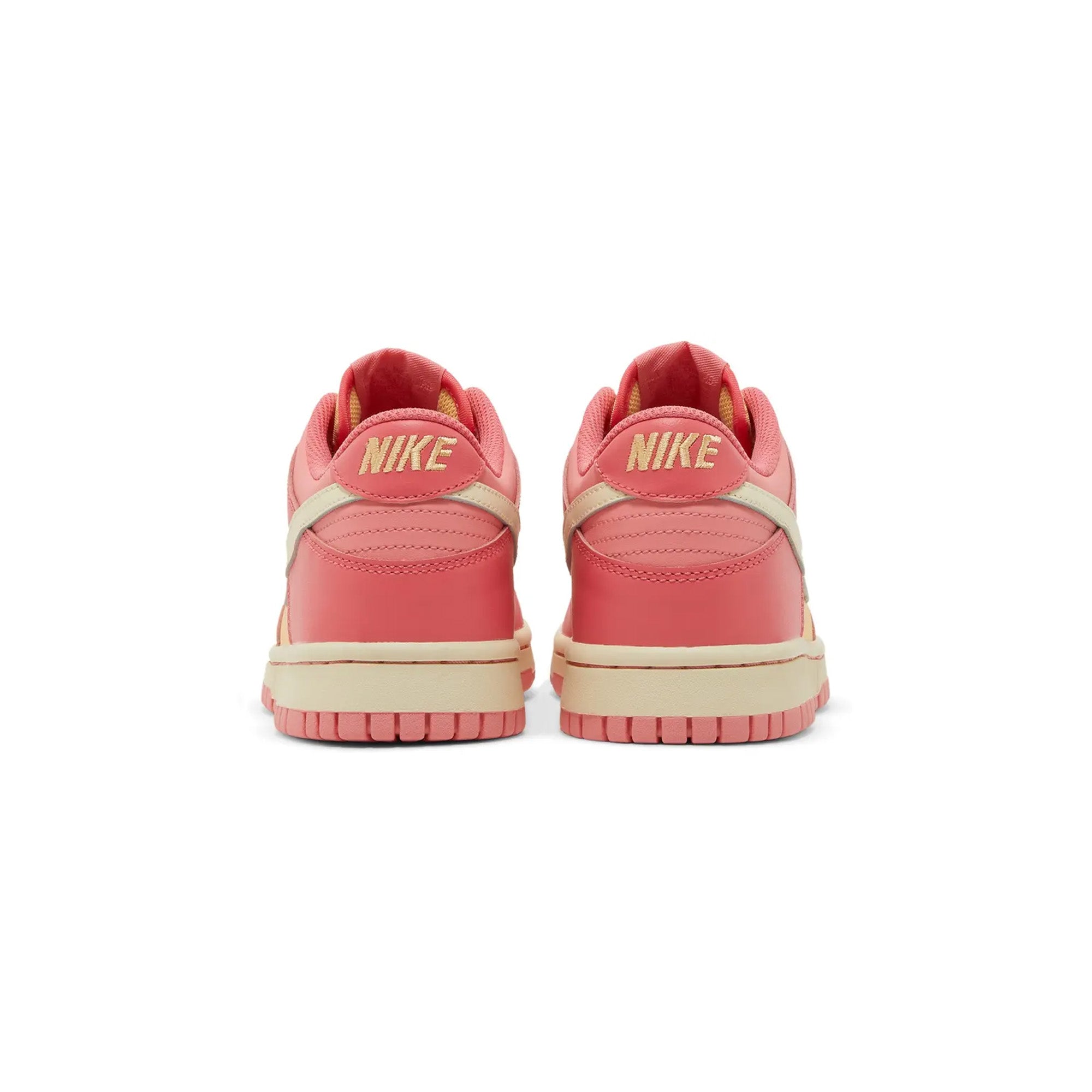Nike Dunk Low 'Strawberry Peach Cream' GS Sneakers (2023) - Women's Retro Basketball Shoes for Casual Wear & Street Fashion