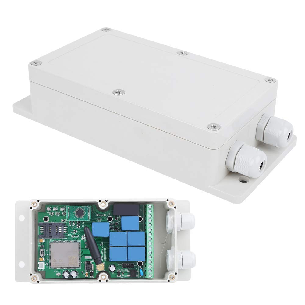 Sonew 7 Channel GSM Remote Switch Controller - 4G SMS Relay Switch for Power Failure Alarm, Phone & SMS Control (US) - Ideal for Home Automation, Industrial Equipment, and Smart Farm Applications